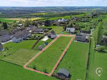 magnifique parcelle de 18 ares à vendre à loyers - dinant