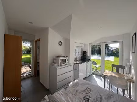 studio étudiant lumineux 13 m² + jardin - 600 m ifsi - tout inclus