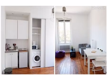 appartement - 25m2-plein coeur des gratte ciel-villeurbanne_libre de suite