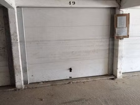 garage fermé