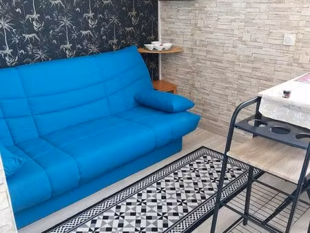 loue studio front de mer canet plage