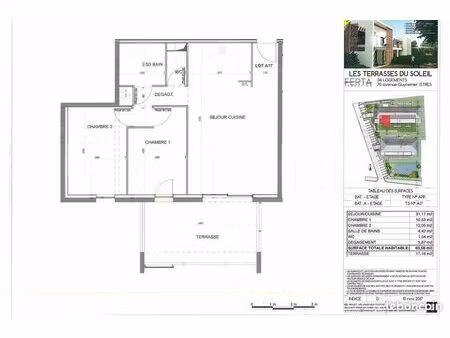 location t3 istres de 2018  63 m² terrasse plein sud + 2 parkings — istres (avenue guyneme