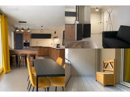 appartement 3 pièces 79 m² meublé  proche métro a