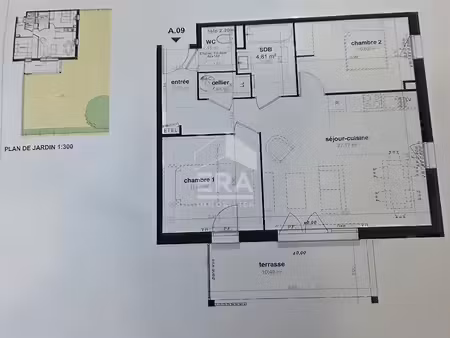 vente appartement à mont-de-marsan (40000)  189 000 €