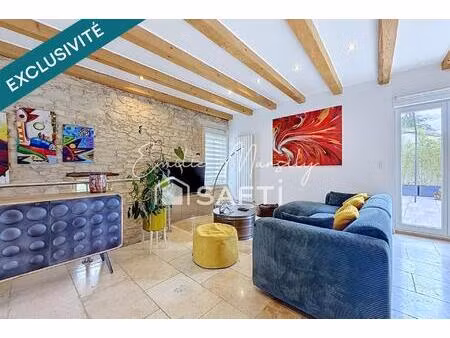 maison de caractère rénovée avec piscine au cœur de gajan