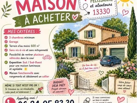 recherche maison non mitoyenne