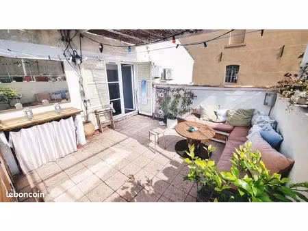panier / république – duplex 97 m² carrez avec terrasse de 18 m² plein ciel – 3 chambres