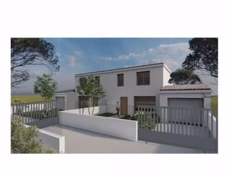 terrain avec permis 2 maisons