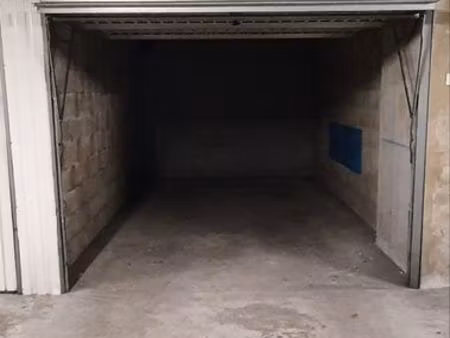 box garage en sous-sol
