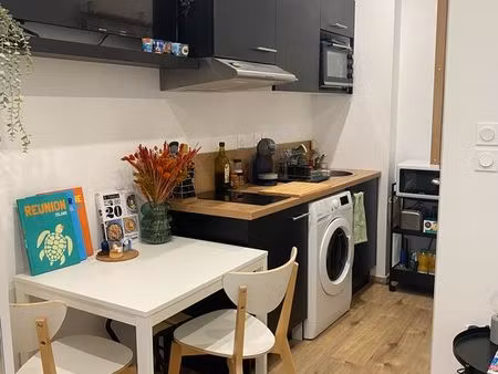 studio meublé 15m2