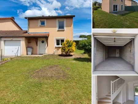 maison t4 de 84 m² avec garage et jardin