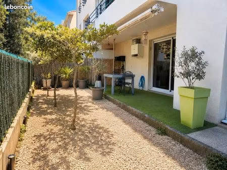 appartement t2 + jardin proche mazargues