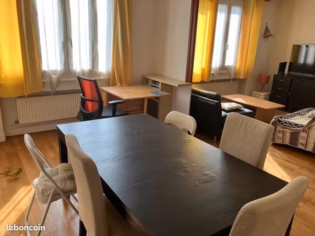 3 pièces  73 m2  traversant  villeurbanne 69100  quartier flachet