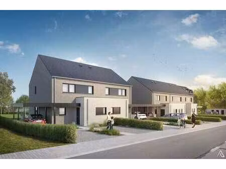 maison neuve 3 façades à vendre à ohey