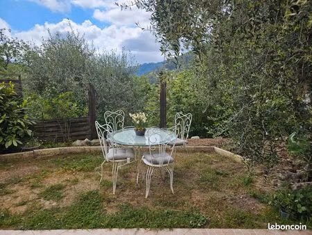 cantaron - appartement-villa 3 pièces avec terrasses et jardinet