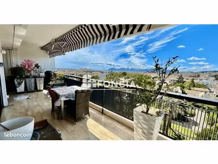 cannes gallia 4p 104m2 terrasse vue mer