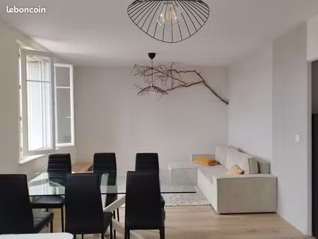 grand t2 meuble (58m²) traversant 69003