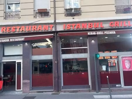 restaurant kebab fait maison à vendre – lyon – 140 m² – 56 places