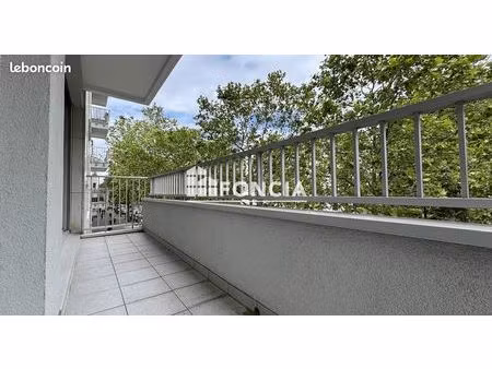 4 pièces - 2 grands balcons filants