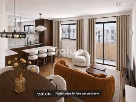 appartement 4 pièces 90 m²