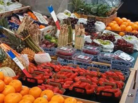 vente de boutique de fruits/légumes