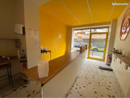 paris 12 - boutique 30 m² - location pure - toutes activités sauf extraction