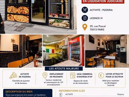 pizzeria 75013 paris