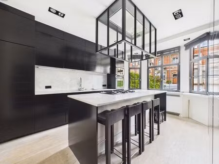 maison de maître à louer à rue jules lejeune 42 ixelles (vbe34536)