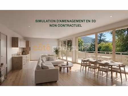 vente appartement 5 pièces 115 m² à saint-cergues (74140)  460 000 €