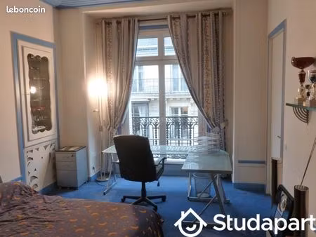 chambre 1 pièce 21 m²