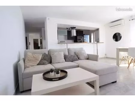 appartement t4 de 85m² – 5ème étage avec ascenseur  balcon 27m² et parking – fréjus centre