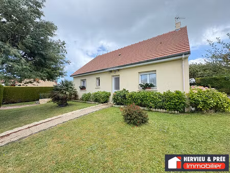 maison de plain pied   4 pièces à courseulles sur mer  5 mn de la mer