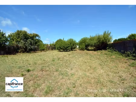 terrain à vendre la cotiniere 825m2 205 800€