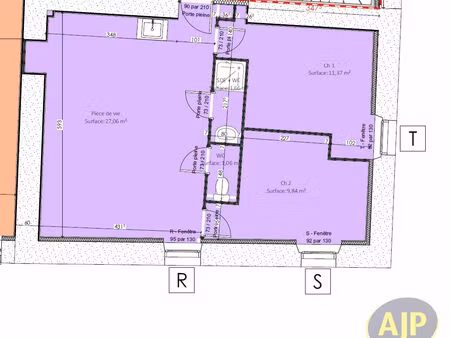 appartement sainte pazanne 3 pièces 44 m2