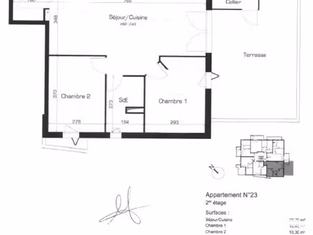 appartement à sérignan (34410)
