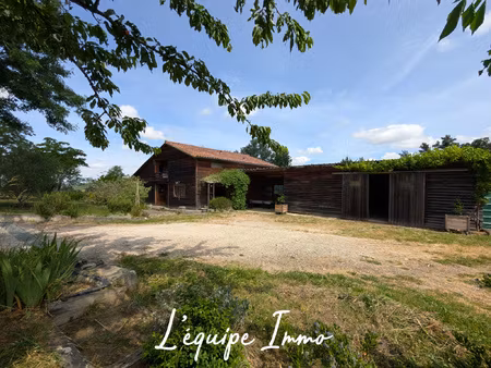 maison en ossature bois t4 sur 1 hectare avec dépendance