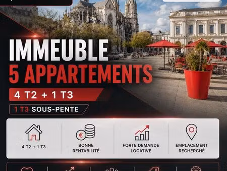 ?️ immeuble de rapport - cholet travot