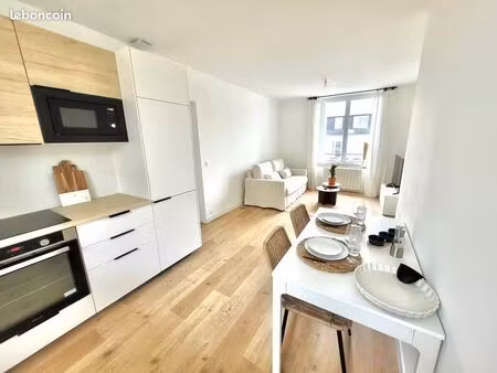 t2 - appartement meublé 39m² rénové à neuf – proche arsenal / thalès / cin