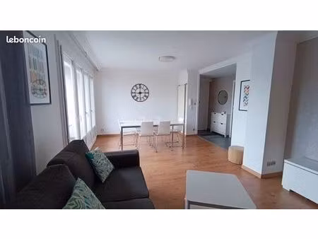 tassin centre – t3 meublé 67 m² – vue parc exceptionnelle – sans vis-à-vis – parking sécur