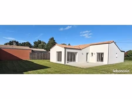 ? maison neuve plain-pied 124 m² – 3 chambres – garage – jardin – saint-léger-les-vignes