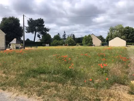 vente terrain 485 m² à sarrigné (49800)  55 623 €