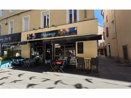 vente restaurant ales  65m² 2 pièces 84 000€ avec terrasse