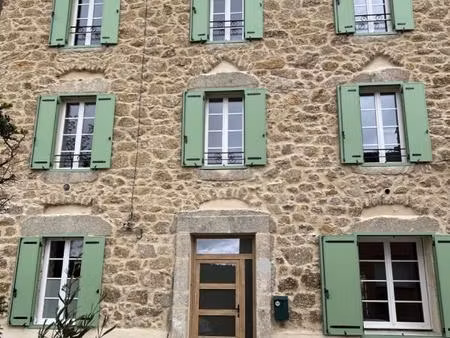 a vendre magnifique maison de village en pierre | 200 m² | 3 niveaux indépendants | piscin