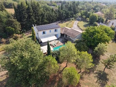 belle maison contemporaine à vendre avec piscine et grand jardin arboré – piémont cévenol