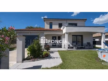 saint jean de muzols  belle villa de 2017 sur une parcelle de terrain de 512 m2