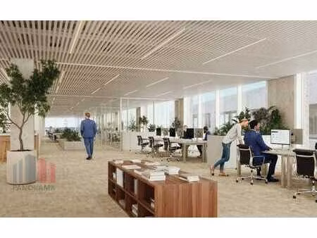 bureaux individuels de 1.457 m² a louer proche du r0