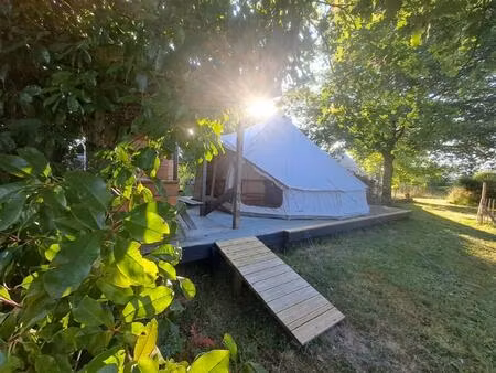 a vendre : camping exclusif de 10 hectares dans le limousin préservé