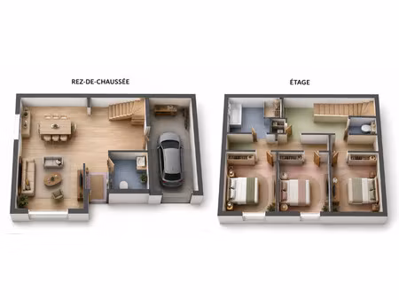 vente maison à saint-sauveur-des-landes (35133) : à vendre / 92m² saint-sauveur-des-landes