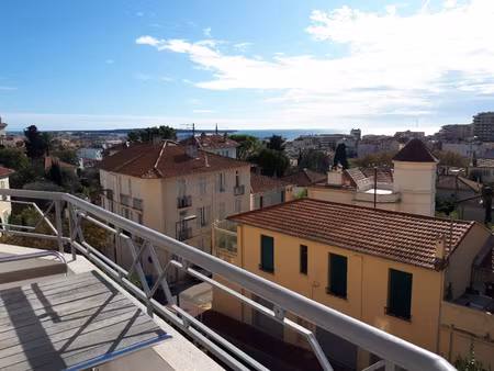 appartement cannes 2 pièces 54.06 m2 location meublée longue durée