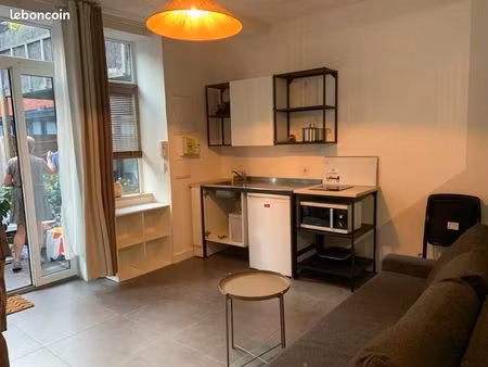 studio calme avec terrasse – lille (quartier jean-lebas)